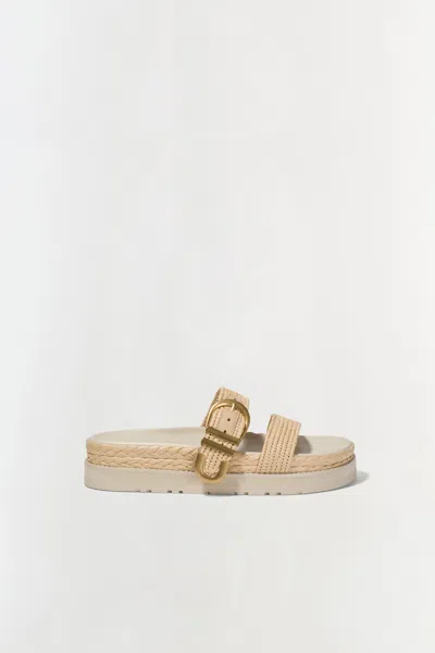 Simkhai Women's Aida Raffia Sandal In Natural