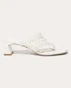 Simkhai Alia Block Heel In White