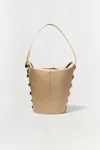 Simkhai Women's Amaya Suede Studded Bucket Bag In Desert