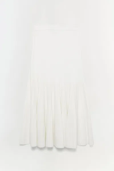 Simkhai Women's Anitha Skirt In Ivory In White