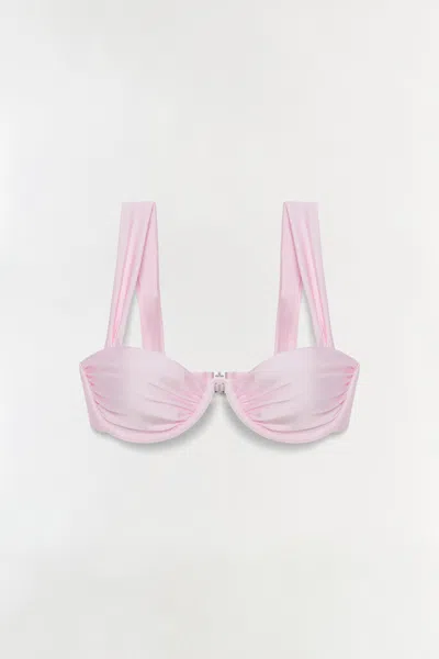 Simkhai Women's Anniston Bikini Top In Tulip In Pink
