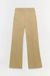 Simkhai Women's Ansel Trouser In Khaki In Brown