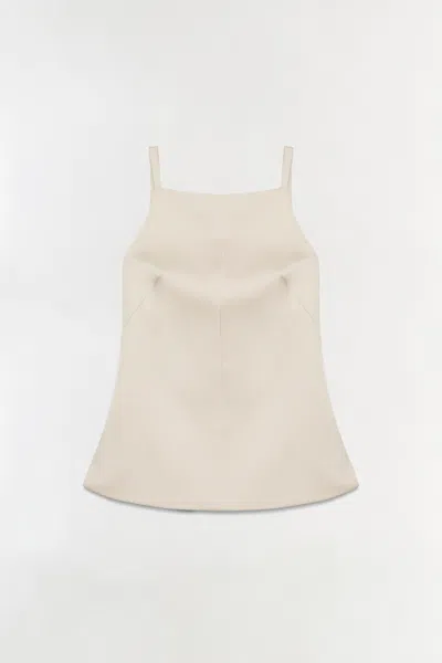 Simkhai Women's Antonia Top In Sand Dollar In Neutral