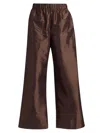 Simkhai Women's Arden Wide-leg Pants In Brown