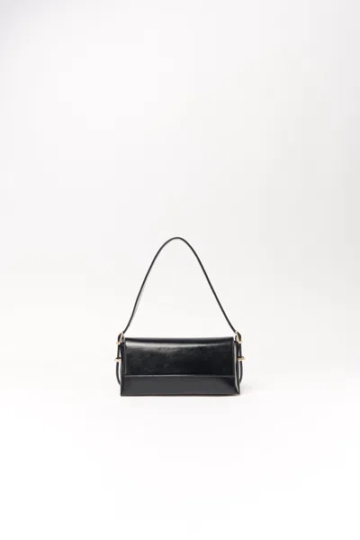 Simkhai Women's Atlas Leather Shoulder Bag In Black