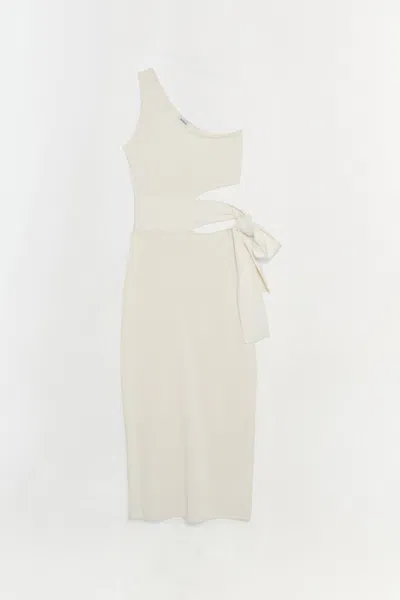Simkhai Women's Aurelia Knit Midi Dress In Ivory