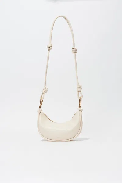 Simkhai Women's Avery Leather Crossbody In Cream In White