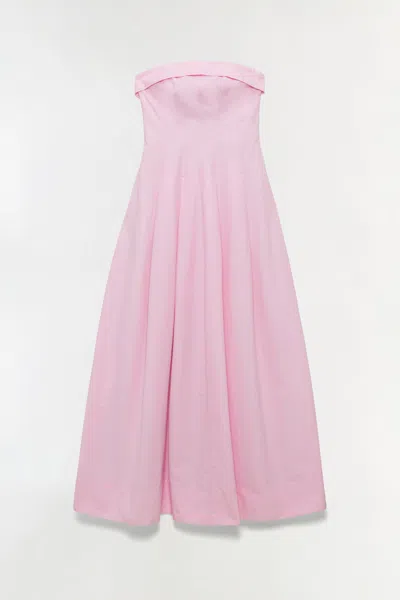 Simkhai Avril Bustier Dress In Pink