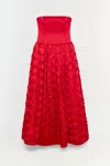 Simkhai Women's Azriel Gown In Fiery Red