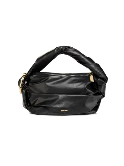 Simkhai Women's Belle Satin Top Handle Bag In Black