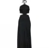 Simkhai Women Bellina Cut Out Dress In Black In Black