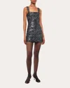 Simkhai Benson Mini Dress In Black In Black