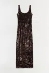 Simkhai Women's Bex Embellished Maxi Dress In Chocolate In Brown