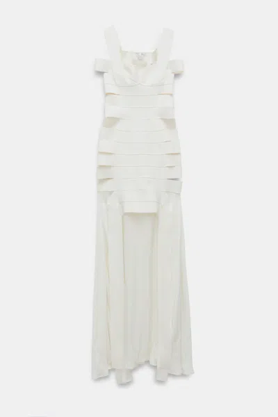 Simkhai Women's Callaway Knit Maxi Dress In Ivory In Gray