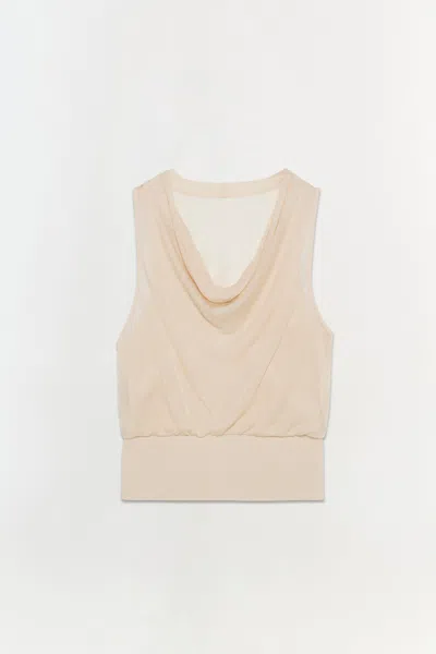 Simkhai Women's Carmina Knit Tank Top In Sand In Neutral