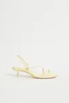 Simkhai Women's Cedonia Kitten Heel Sandal In Buttercream
