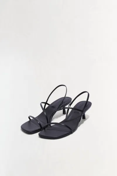 Simkhai Women's Cedonia Strappy Kitten Heel Sandal In Black