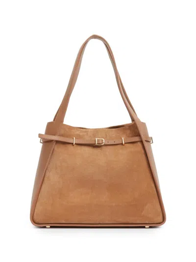 Simkhai Women's Cleo Leather Tote Bag In Brown