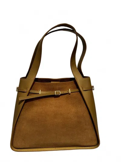 Simkhai Women's Cleo Suede Tote Bag In Camel In Brown