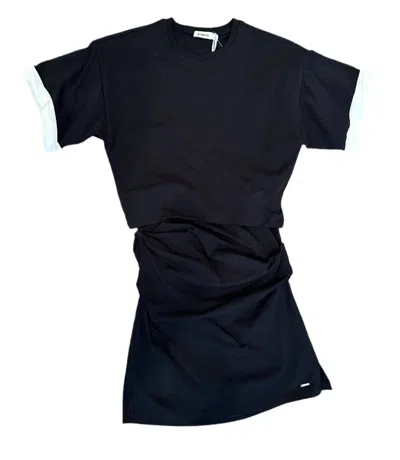 Simkhai Women's Cody Mini Dress In Black In Blue