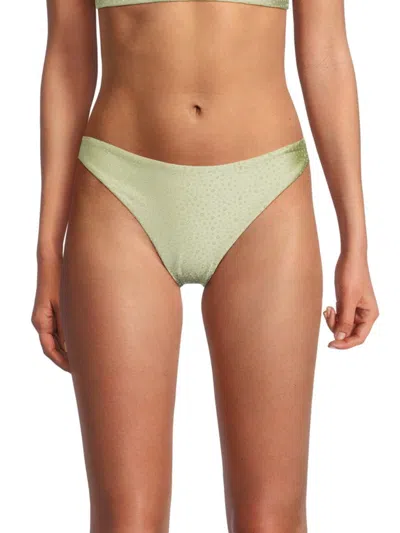 Simkhai Cooper Bikini Bottom In Green