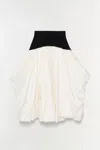 Simkhai Women's Corinn Taffeta Knit Midi Skirt In Black/multi In Multi