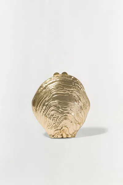 Simkhai Women's Cove Shell Clutch In Gold