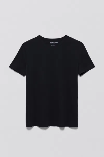 Simkhai Women's Crewneck T-shirt In Black