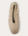 Simkhai Women's Danna Suede Ballet Flat In Neutral