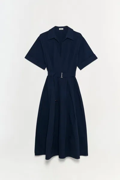Simkhai Women's Deanna Cotton Midi Dress In Midnight In Blue