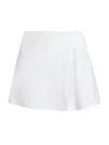 Simkhai Devlin Pleated Mini Skort In White In White