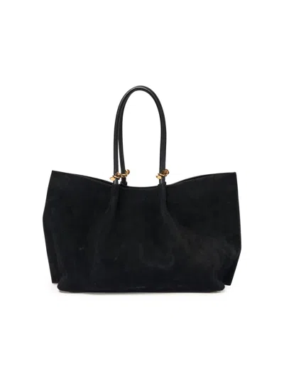 Simkhai Women's Devon Suede Tote Bag In Black