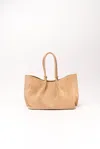 Simkhai Devon Large Suede Tote Bag In Neutral