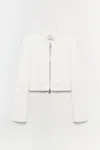 Simkhai Women's Doreen Jacket In Ivory In White