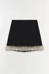 Simkhai Dua Embellished Miniskirt In Black