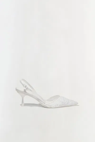 Simkhai Women's Dylan Slingback In White