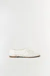 Simkhai Women's Eden Open Weave Flat In Ivory