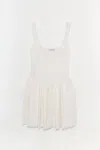 Simkhai Women's Elektra Knit Mini Dress In Ivory