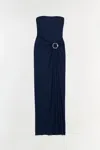 Simkhai Women's Emma Jersey Strapless Gown In Midnight