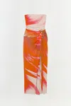 Simkhai Emma Printed Jersey Maxi Dress