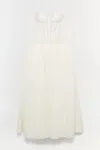 Simkhai Women's Evangeline Satin Lace Combo Bustier Dress In Neutral