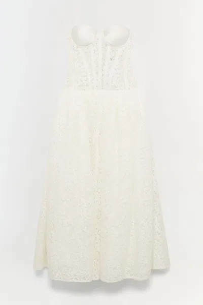 Simkhai Women's Evangeline Dress In Ivory In Neutral