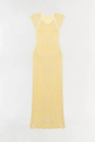 Simkhai Faylen Knit Midi Dress In Multi