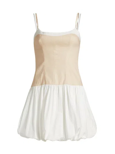 Simkhai Women's Fifi Bubble Minidress In Multi