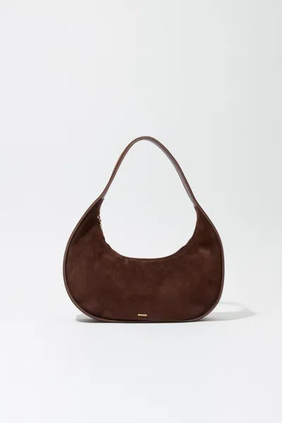 Simkhai Women's Finn Suede Hobo In Cacao In Brown
