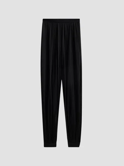 Simkhai Women's Flora Sheer Pants In Black
