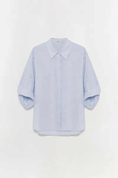 Simkhai Women's Gemma Cotton Top In French Blue