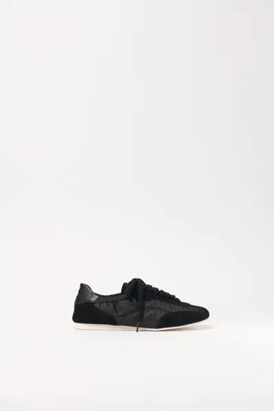 Simkhai Women's Georgie Nylon Combo Sneaker In Black