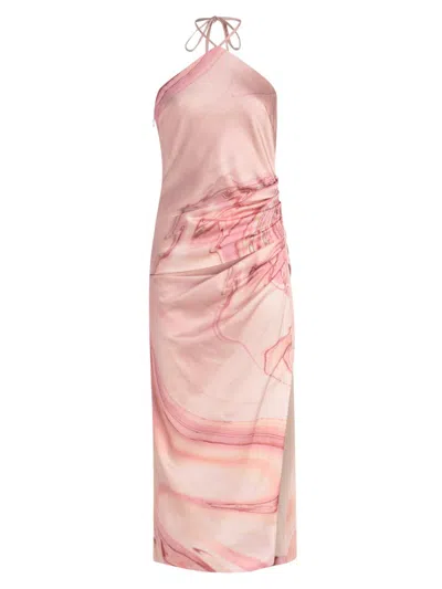 Simkhai Women's Hansel Printed Halterneck Maxi Dress In Multi