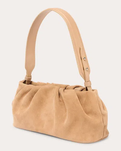 Simkhai Women's Harlow Suede Shoulder Bag In Neutral